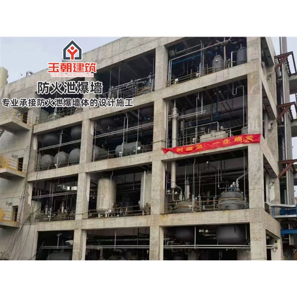 昌邑泄爆板 工厂泄爆墙 化工厂用 构件互接 安装简便