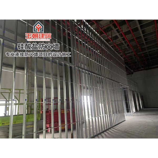 昌邑硅酸盐防火墙 性能稳定 轻质高强 硅酸钙防火耐火3-4小时