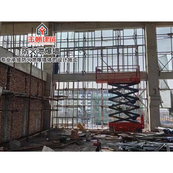 昌邑泄爆墙板生产供应 化工纤维增强水泥板泄压泄爆墙施工免费设计